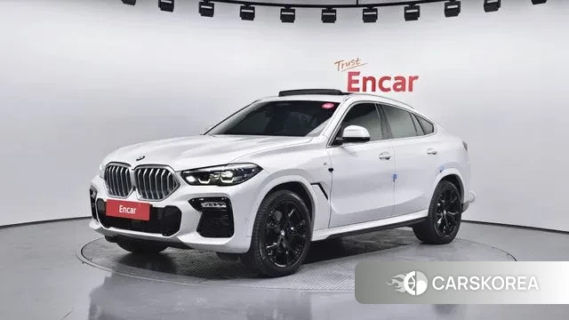 BMW X6 (G06) 2020 Белый из Кореи