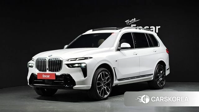 BMW X7 (G07) 2023 Белый из Кореи
