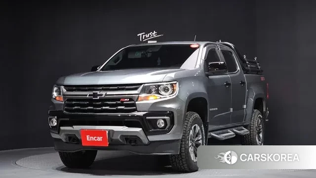 Chevrolet (GM Daewoo) Real New Colorado 2022 Серый из Кореи