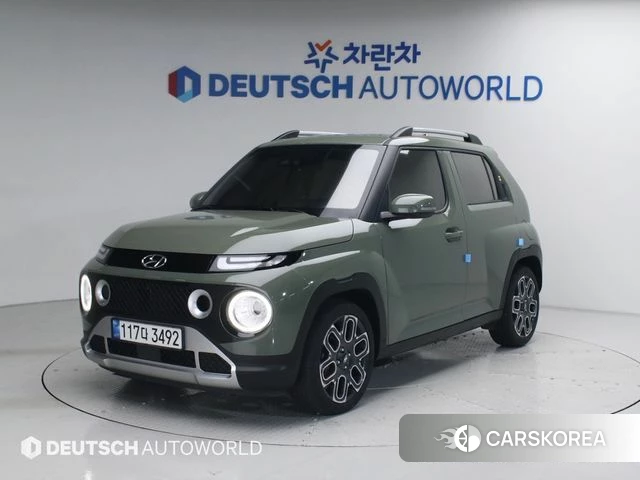 Hyundai Casper 2022 Зеленый из Кореи