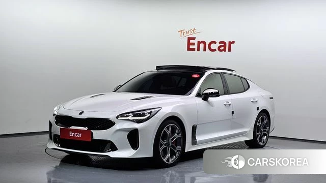 Kia Stinger 2019 Белый из Кореи