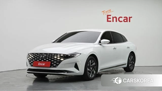 Hyundai The New Grandeur IG Hybrid 2022 Белый из Кореи