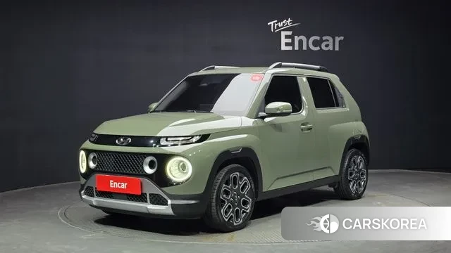 Hyundai Casper 2022 Темно-зеленый из Кореи