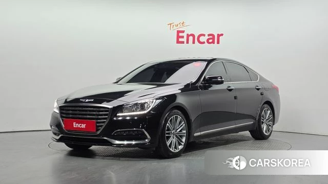 Genesis G80 2018 Черный из Кореи