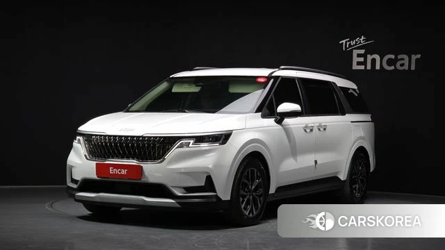 Kia Carnival 4th generation 2023 Белый из Кореи