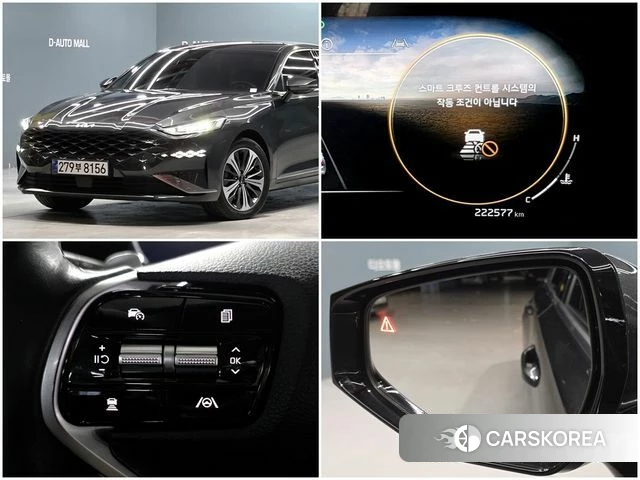 Kia K8 2021 Серый из Кореи
