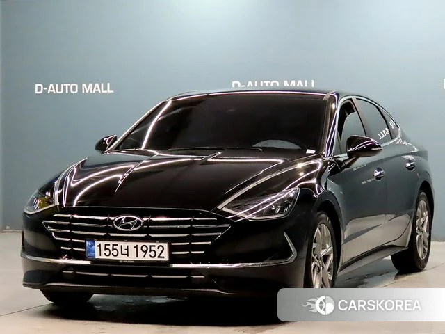 Hyundai Sonata (DN8) 2021 Черный из Кореи