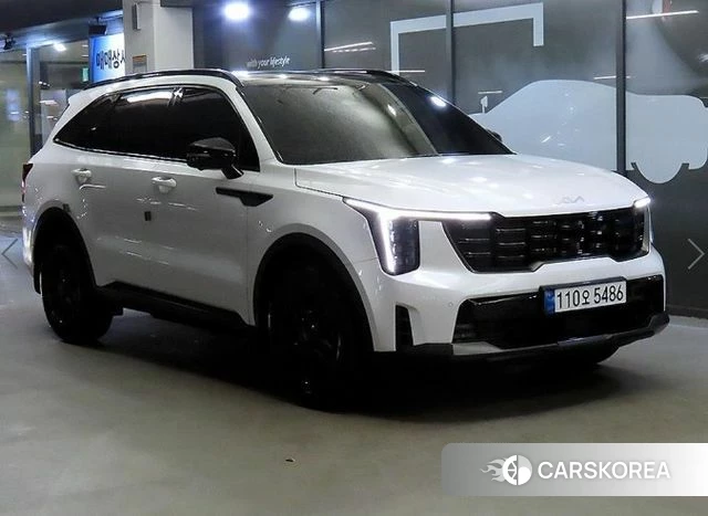 Kia The New Sorento 4th Generation 2024 Белый из Кореи