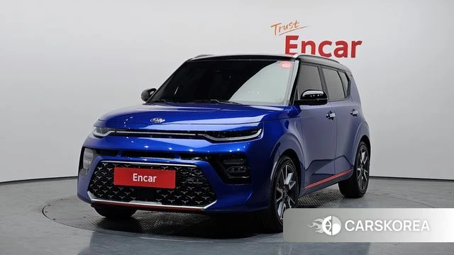 Kia Soul Booster 2019 Синий из Кореи
