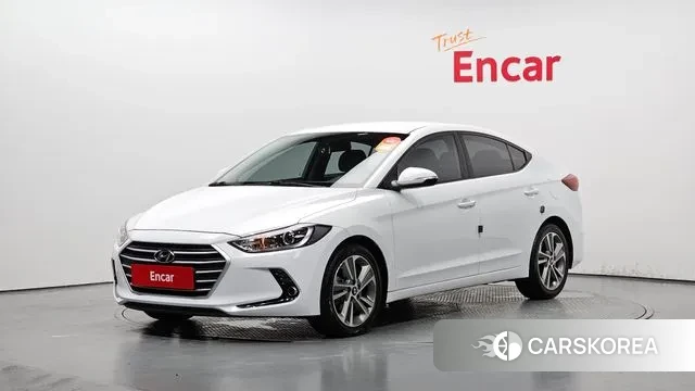 Hyundai Avante AD 2018 Белый из Кореи
