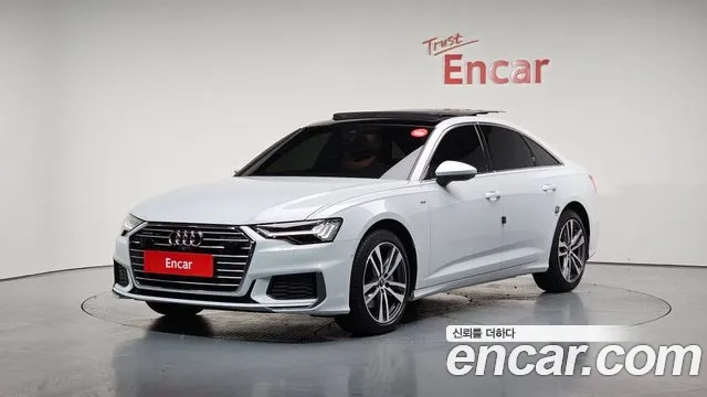 Audi A6 (C8) 2023 Белый из Кореи