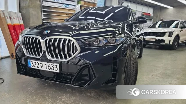 BMW X6 (G06) 2025 Черный из Кореи