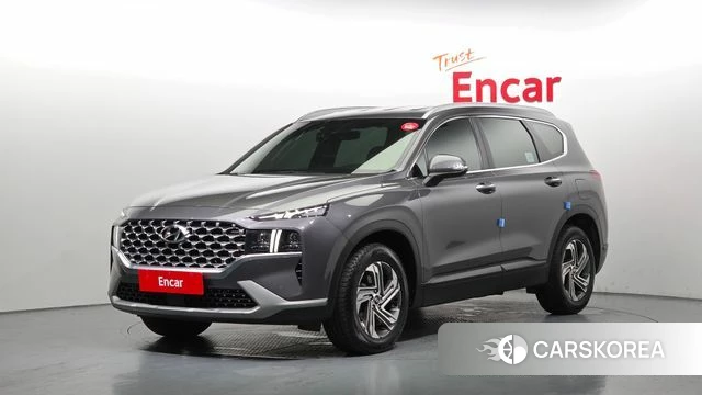 Hyundai The New Santa Fe 2021 Серый из Кореи