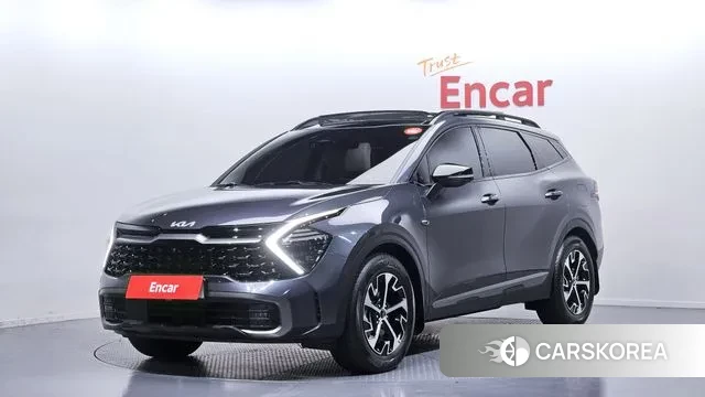 Kia Sportage 5th Generation Hybrid 2021 Серый из Кореи