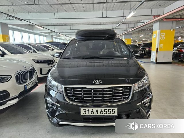 Kia The New Carnival 2019 Черный из Кореи