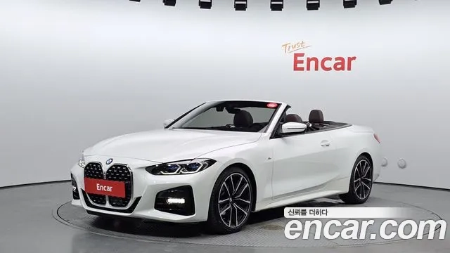 BMW 4 Series (G22) 2023 Белый из Кореи