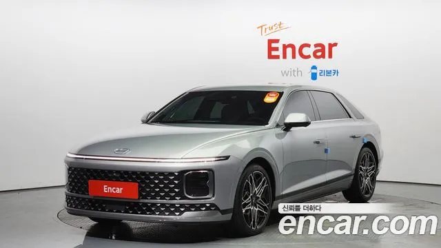 Hyundai Grandeur Hybrid (GN7) 2023 Серебряный из Кореи