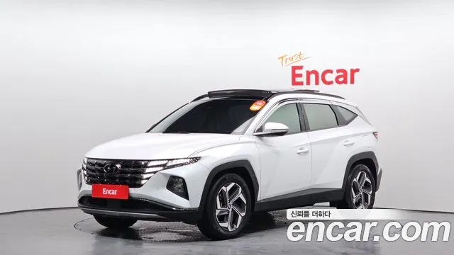 Hyundai Tucson (NX4) 2021 Белый из Кореи