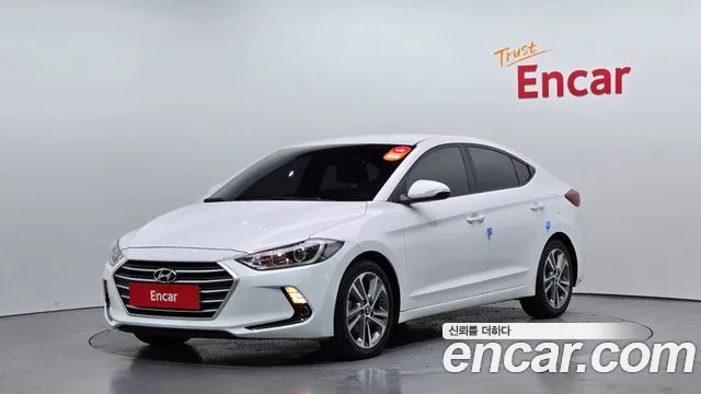 Hyundai Avante AD 2018 Белый из Кореи