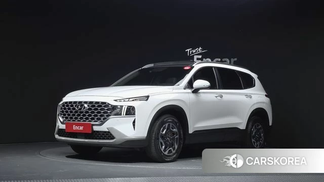 Hyundai The New Santa Fe 2021 Белый из Кореи