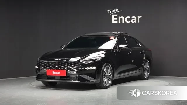 Kia K8 Hybrid 2023 Черный из Кореи
