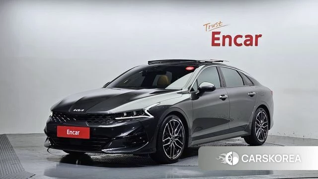 Kia K5 3rd generation 2021 Серый из Кореи