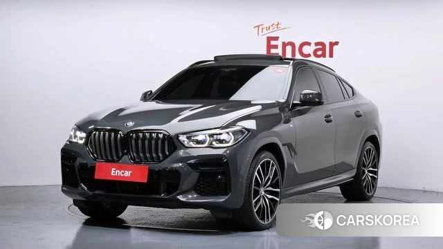 BMW X6 (G06) 2022 Серый из Кореи