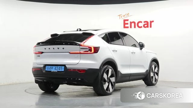 Volvo C40 Richards 2022 Белый из Кореи