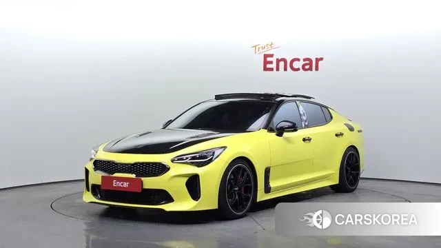 Kia Stinger 2018 Желтый из Кореи