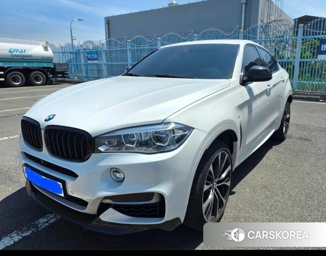 BMW X6 (F16) 2018 Белый из Кореи