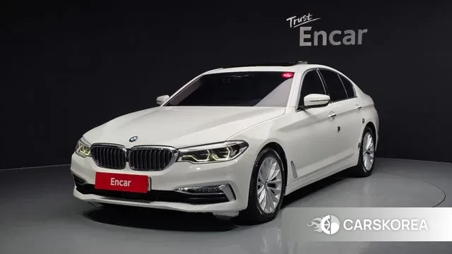 BMW 5 Series (G30) 2018 Белый из Кореи