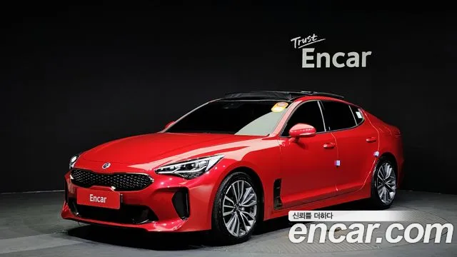 Kia Stinger 2020 Красный из Кореи