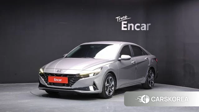Hyundai Avante (CN7) 2020 Серый из Кореи