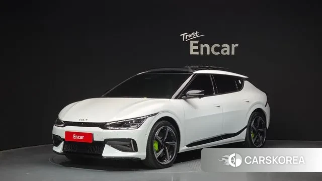 Kia EV6 2023 Белый из Кореи