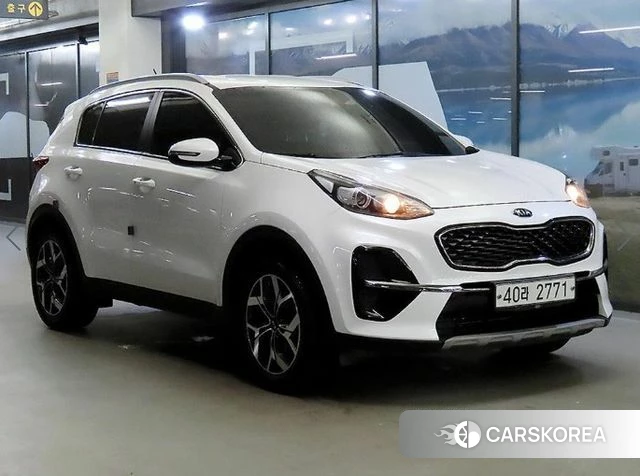 Kia Sportage The Bold 2019 Белый из Кореи