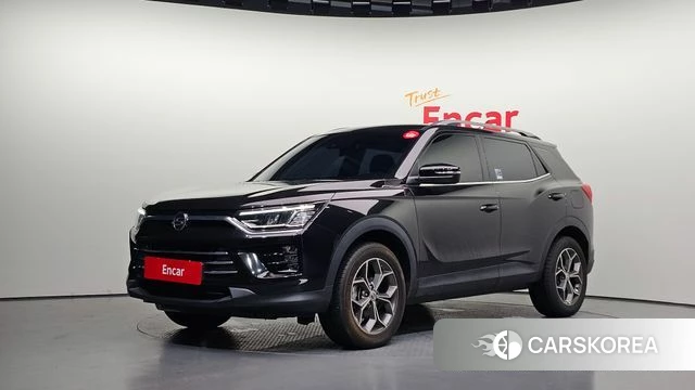 Ssangyong Beautiful Korando 2022 Черный из Кореи