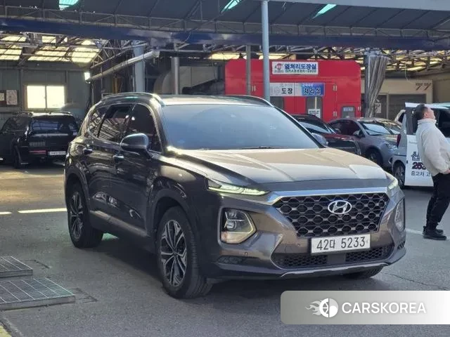 Hyundai Santa Fe TM 2018 Серый из Кореи