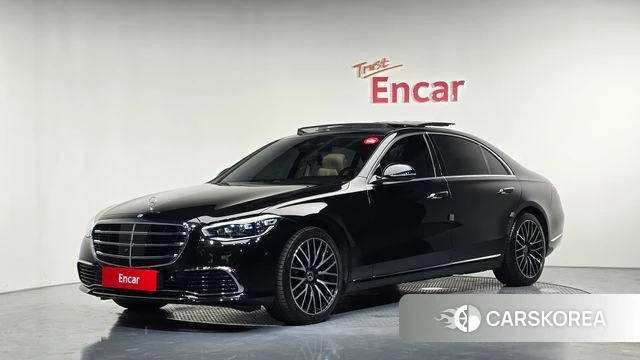 Mercedes-Benz S-Class W223 2023 Черный из Кореи