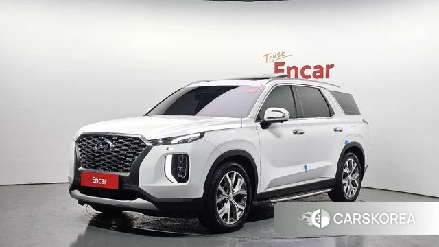 Hyundai Palisade 2019 Белый из Кореи