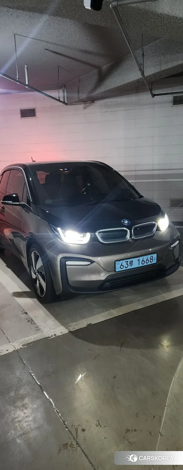 BMW i3 2019 Коричневый двухцветный из Кореи