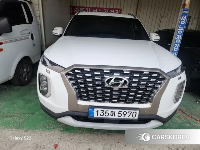 Hyundai Palisade 2022 Белый из Кореи