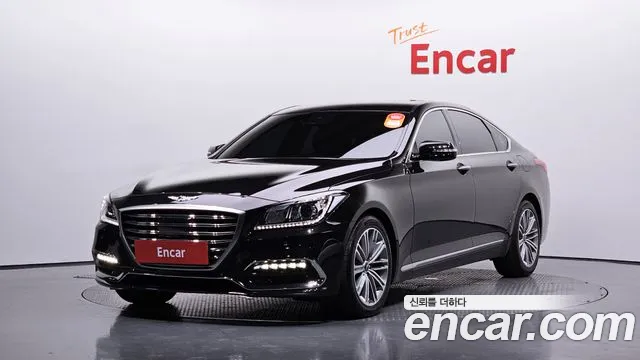 Genesis G80 2018 Черный из Кореи