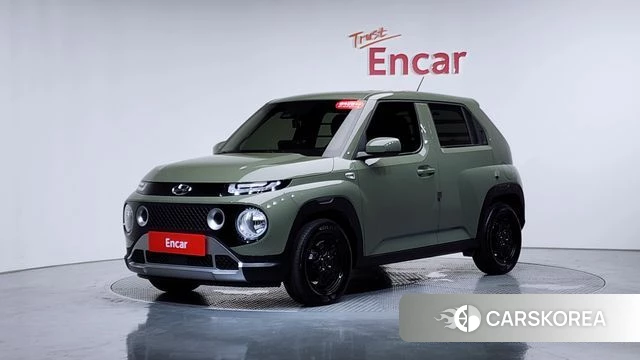 Hyundai Casper 2022 Темно-зеленый из Кореи