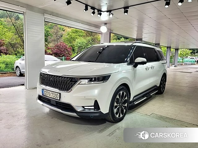 Kia Carnival 4th generation 2021 Белый из Кореи