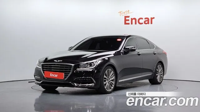 Genesis G80 2018 Черный из Кореи