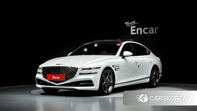 Genesis G80 (RG3) 2021 Белый из Кореи