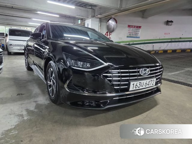 Hyundai Sonata Hybrid (DN8) 2023 Черный из Кореи