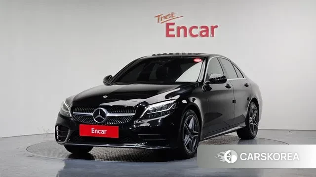 Mercedes-Benz C-Class W205 2021 Черный из Кореи