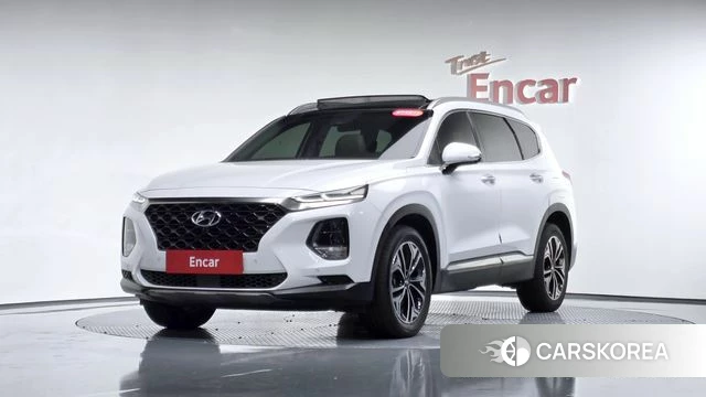 Hyundai Santa Fe TM 2018 Белый из Кореи
