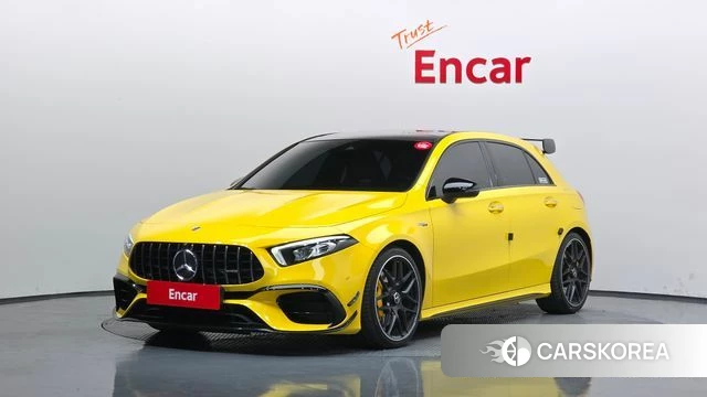 Mercedes-Benz A-Class W177 2023 Желтый из Кореи